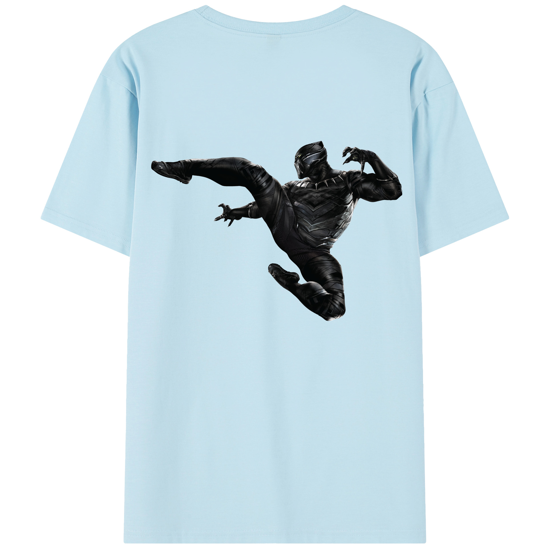 （画像用） アベンジャーズ The Avengers 綿100％半袖Tシャツ（背面プリント）